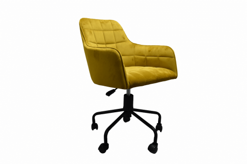 Furniture Link Vienna Mustard Swivel Chair