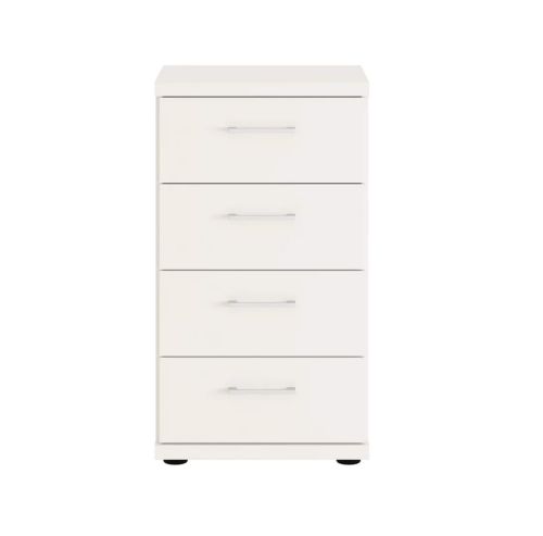 Wiemann Arco White 4 Drawer Chest