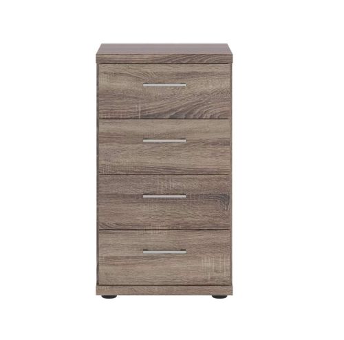 Wiemann Arco Nordic Oak 4 Drawer Chest-W47cm