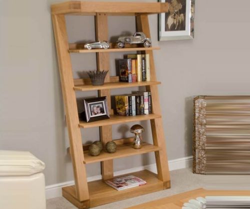 Homestyle GB Z Oak Designer Large Bookcase