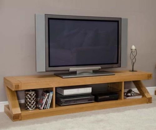 Homestyle GB Z Oak Designer Large Plasma Unit