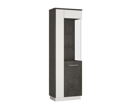 FTG Zingaro Tall Glazed Display Cabinet (RH)