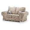 MNS Verona Fabric Suite - Full Back 2 Seater Sofa Mink