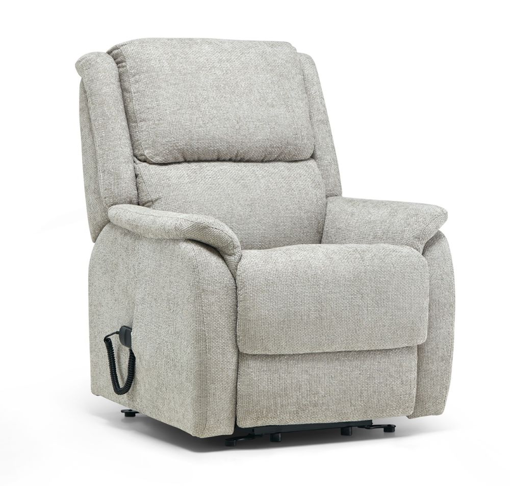 Palermo Stone Fabric Lift and Rise Recliner Chair
