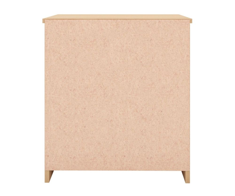 Seconique Furniture Nevada Sonoma Oak Effect 1 Sliding Door 1 Drawer Bedside Cabinet