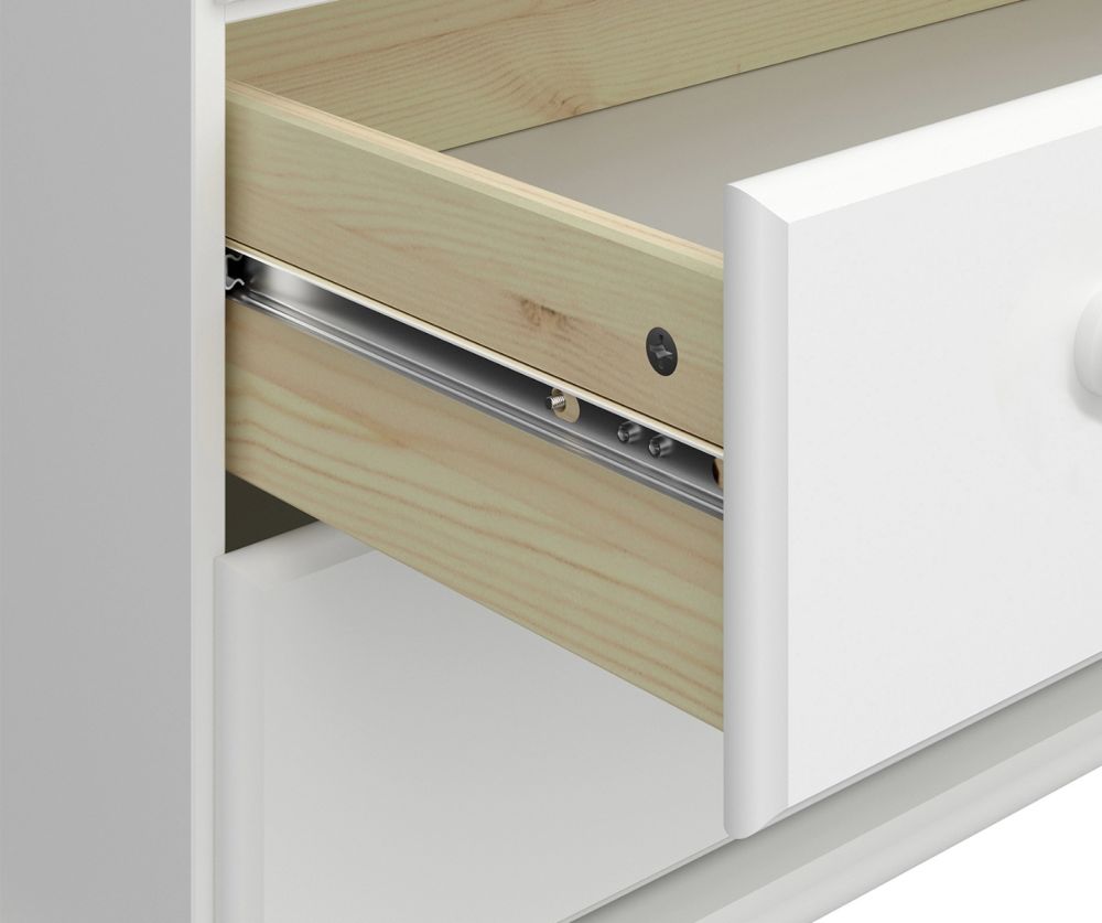 FTG Richmond Off White 4 Drawer Dressing Table