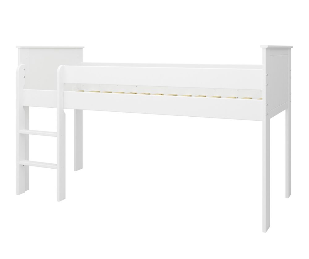 FTG Alba White Mid Sleeper Bed