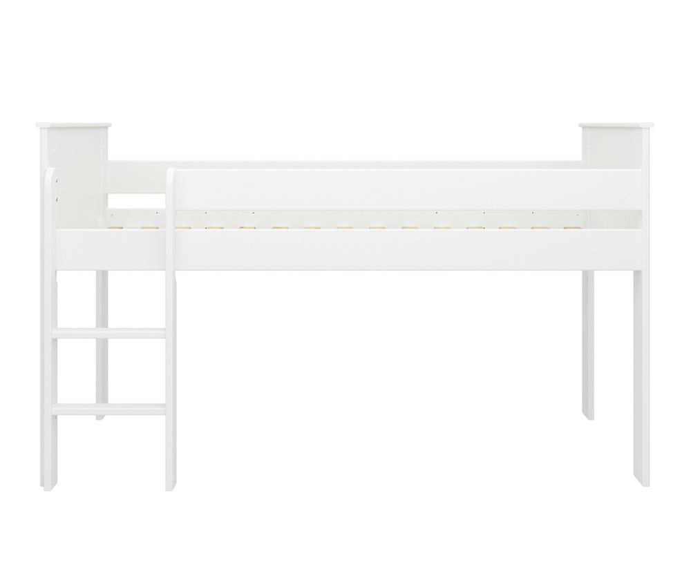 FTG Alba White Mid Sleeper Bed