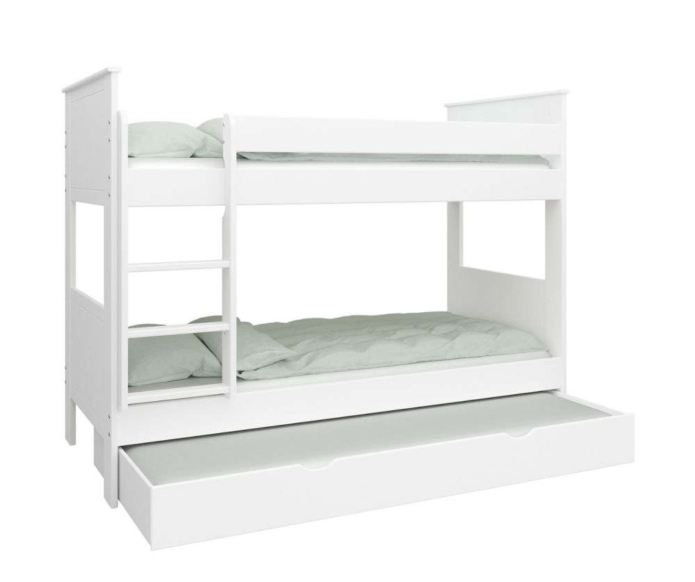 FTG Alba White Bunk Bed