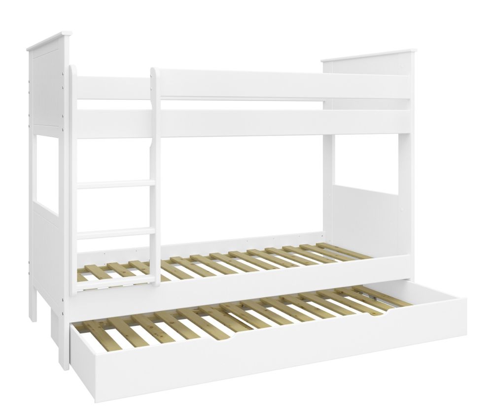 FTG Alba White Bunk Bed