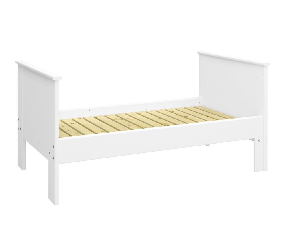 FTG Alba White Extendable Bed