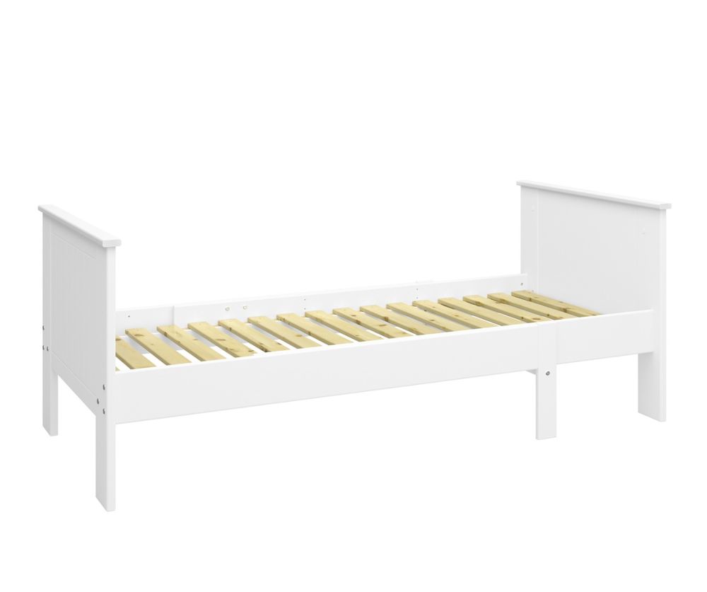 FTG Alba White Extendable Bed