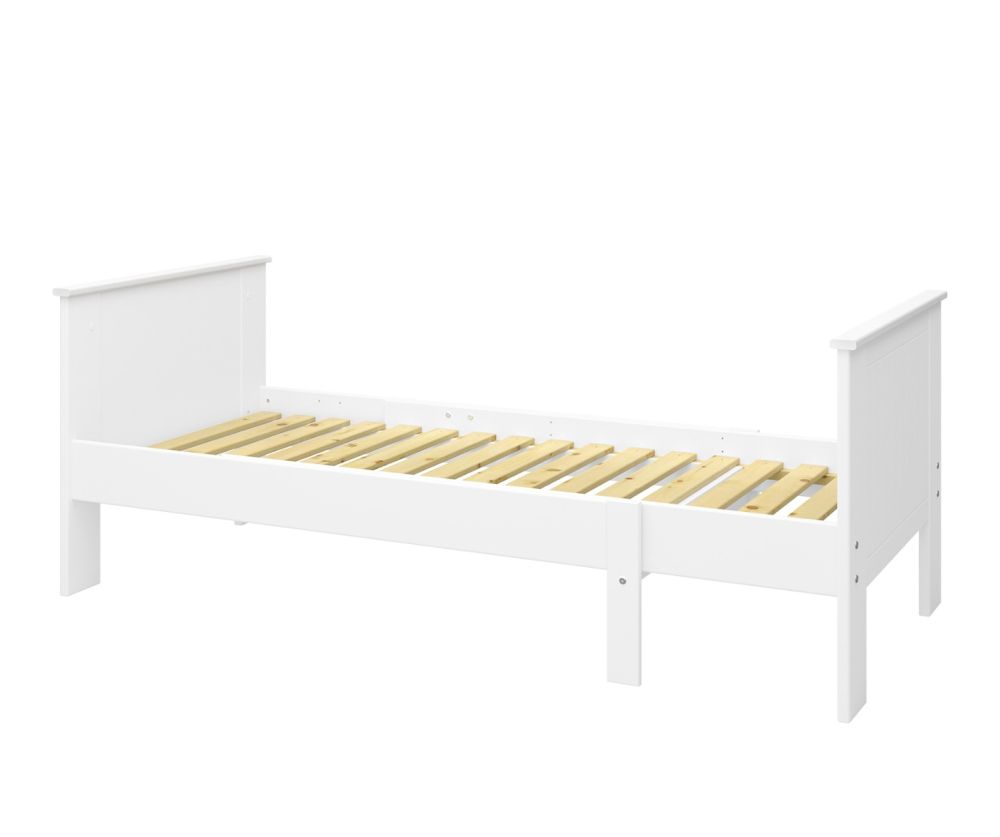 FTG Alba White Extendable Bed