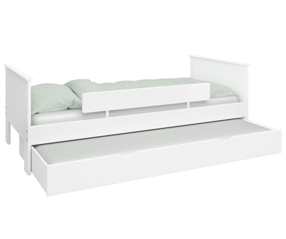 FTG Alba White Single Bed