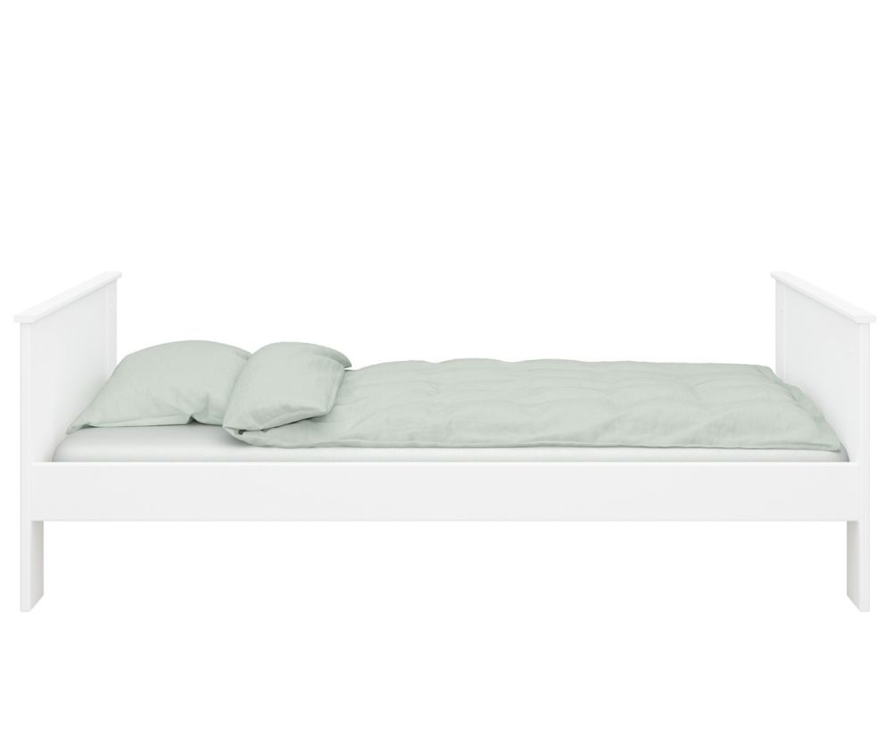 FTG Alba White Single Bed