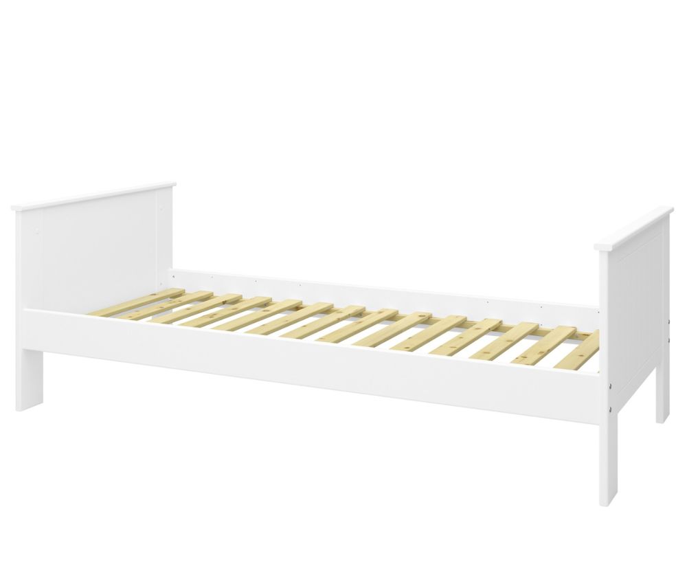 FTG Alba White Single Bed