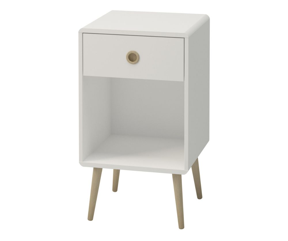 FTG Softline Off White 1 Drawer Chest 
