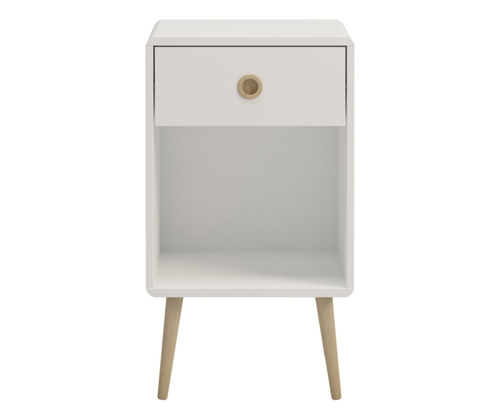 FTG Softline Off White 1 Drawer Chest 
