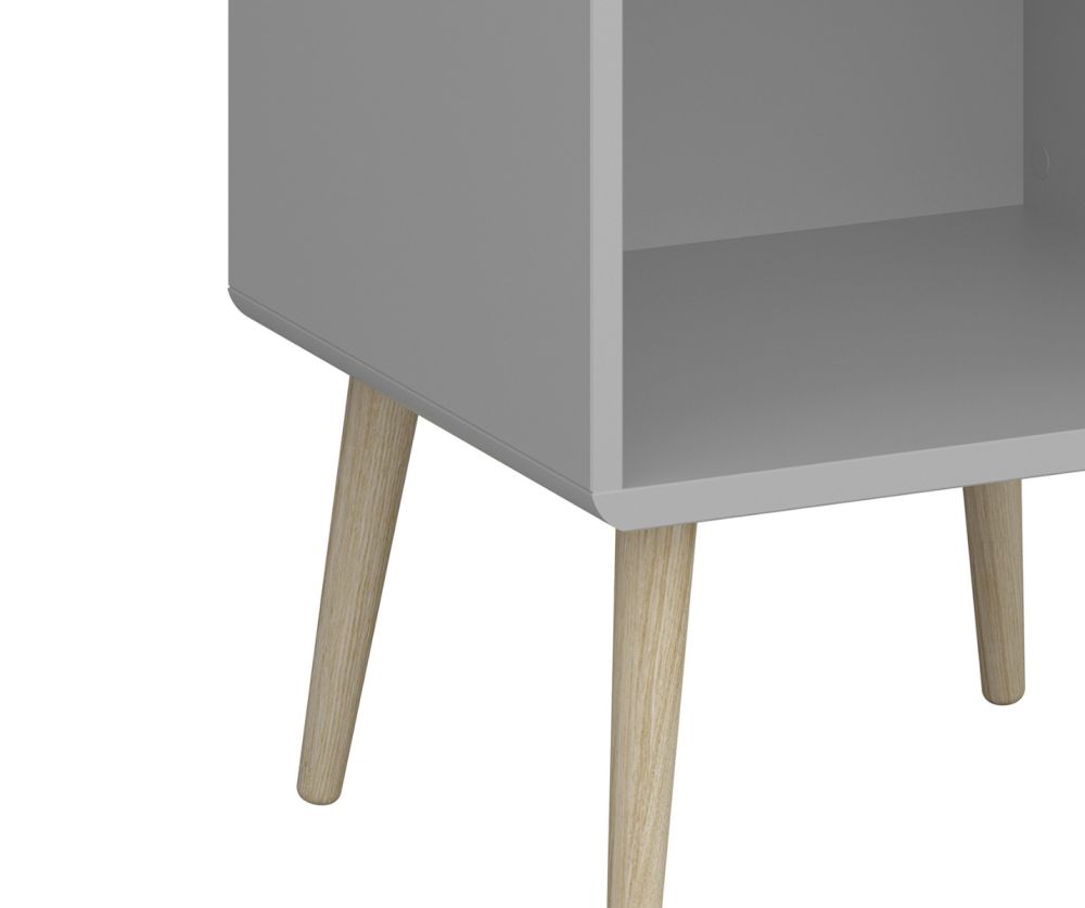 FTG Softline Grey 1 Drawer Chest 