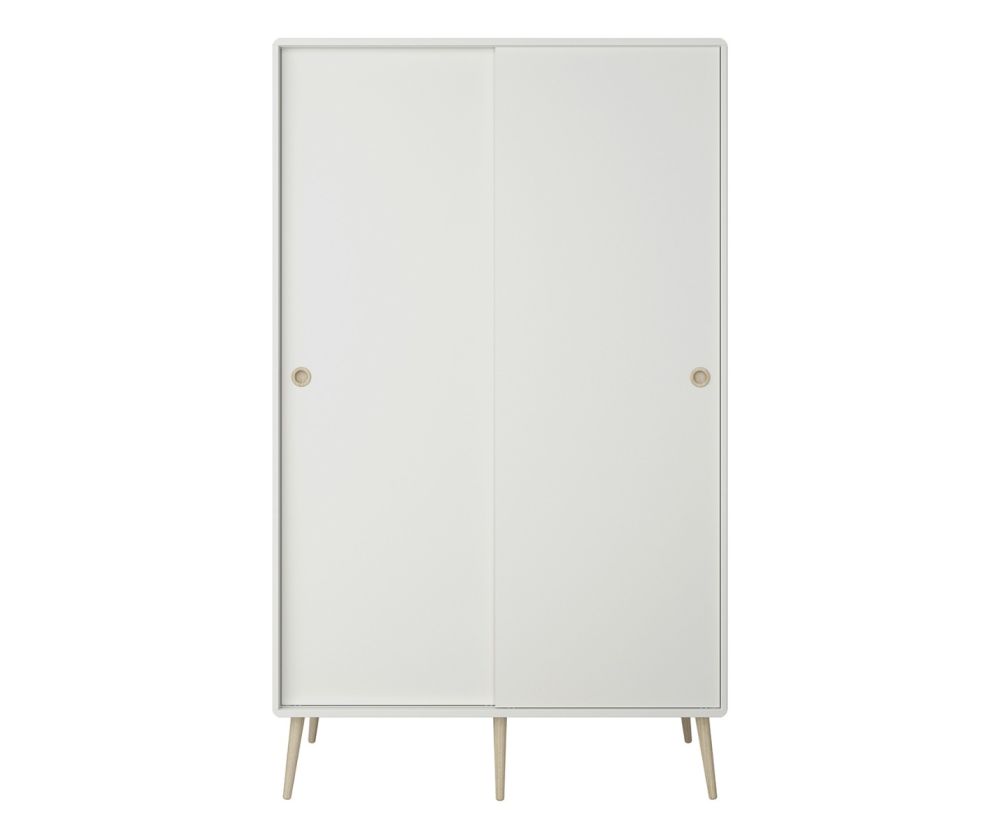 FTG Softline Off White 2 Door Sliding Wardrobe