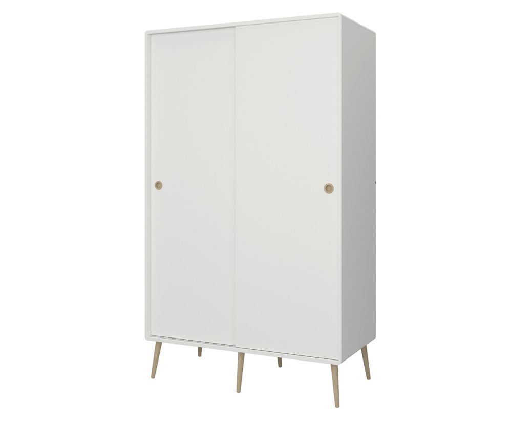 FTG Softline Off White 2 Door Sliding Wardrobe