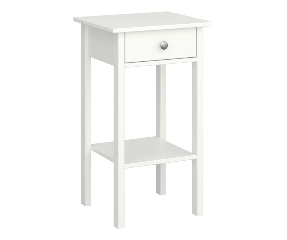 FTG Tromso Off White 1 Drawer Nightstand 