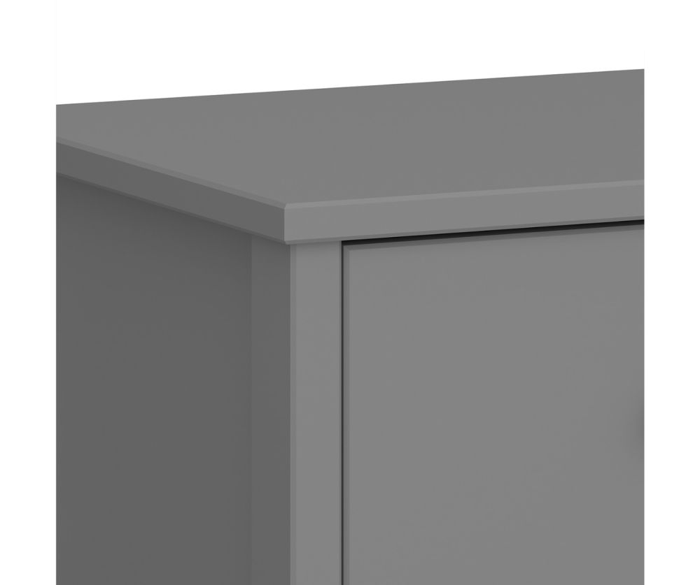 FTG Tromso Grey 1 Drawer Nightstand 