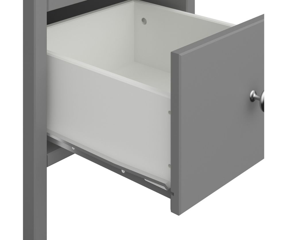 FTG Tromso Grey 1 Drawer Nightstand 