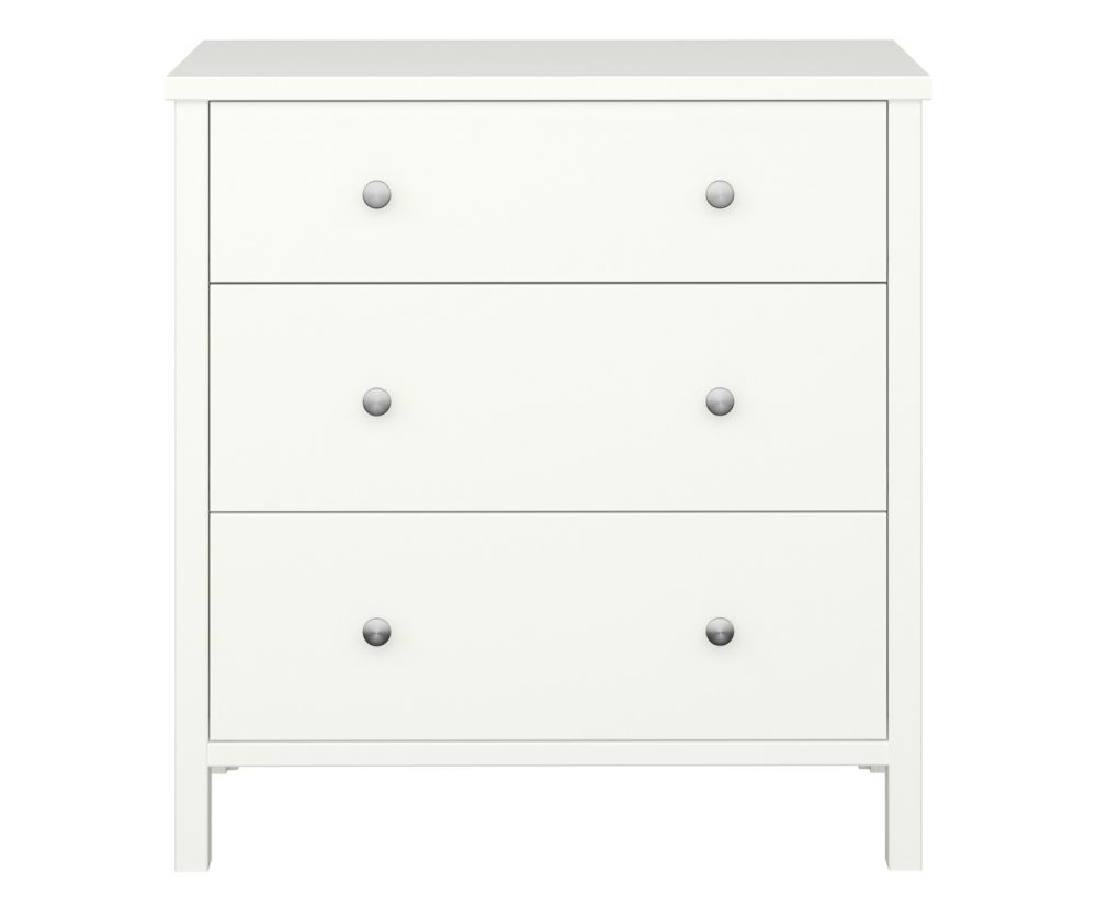 FTG Tromso Off White 3 Drawer Chest