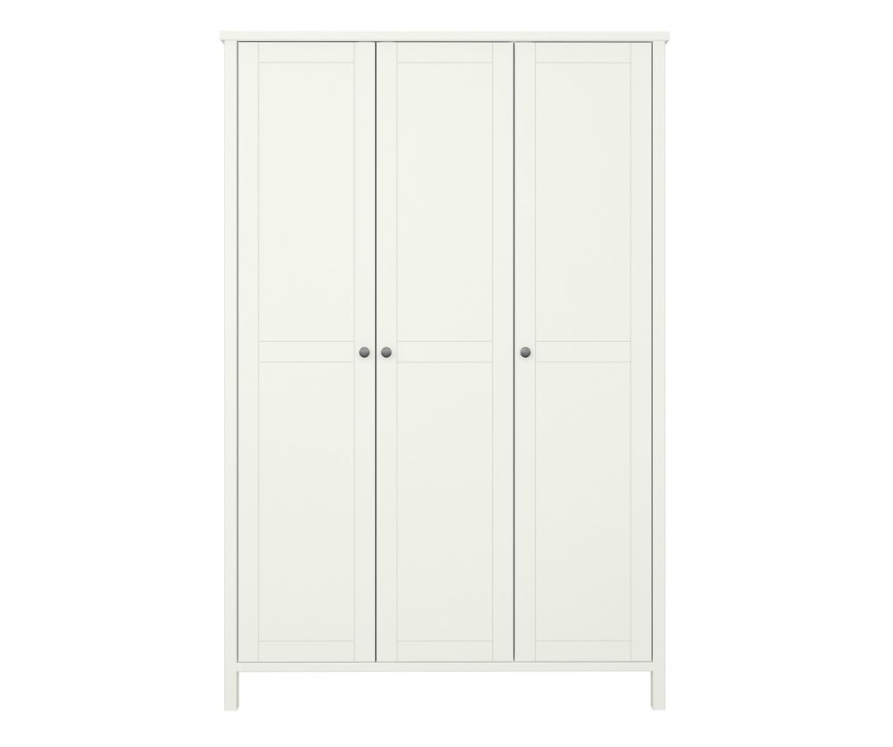 FTG Tromso Off White 3 Door Wardrobe 