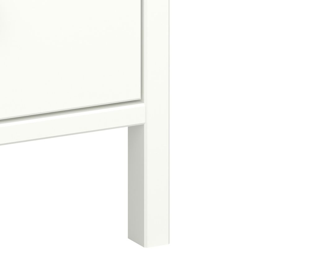 FTG Tromso Off White 3 Door Wardrobe 