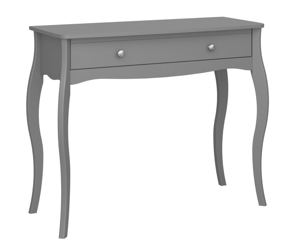 FTG Baroque Grey 1 Drawer Vanity 