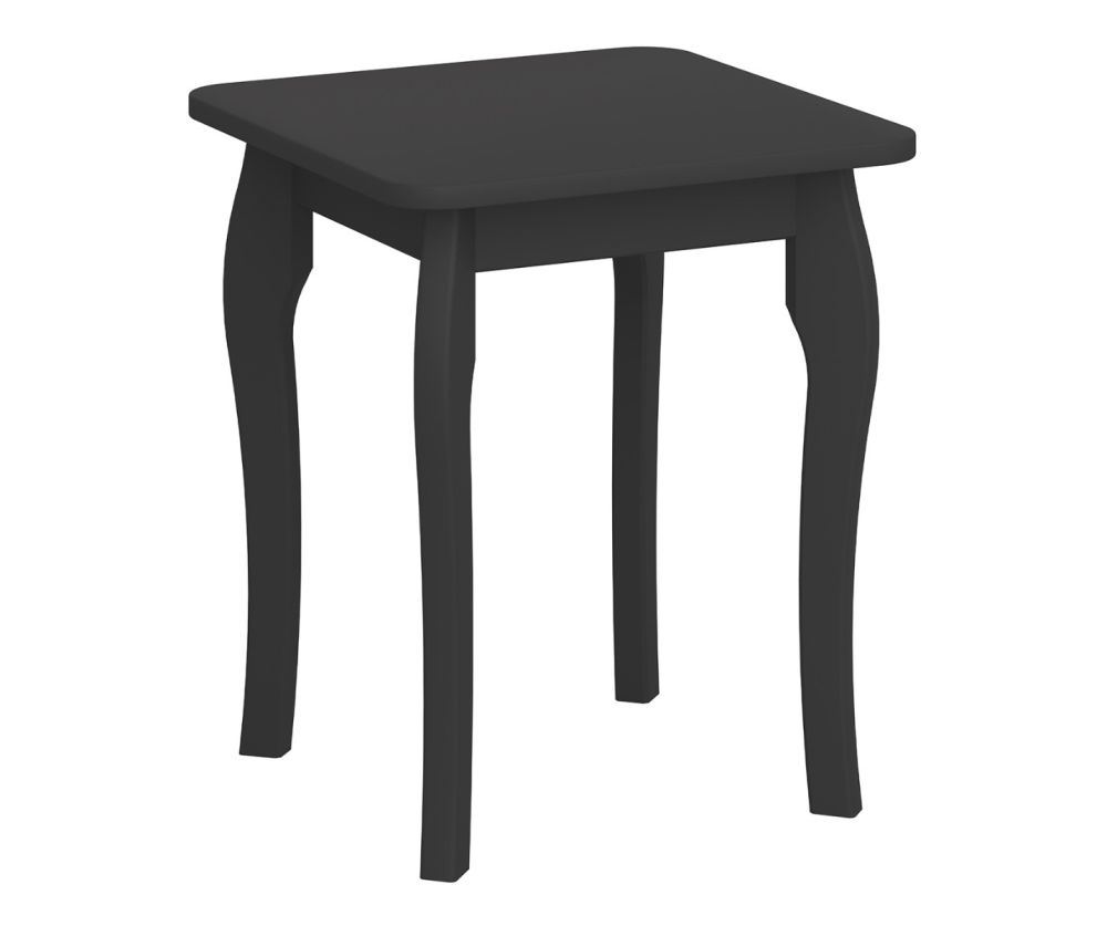 FTG Baroque Black Stool 