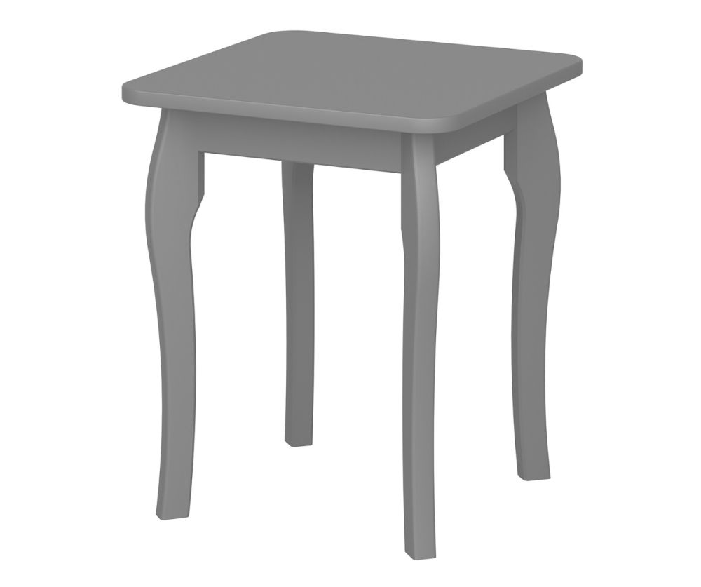 FTG Baroque Grey Stool 