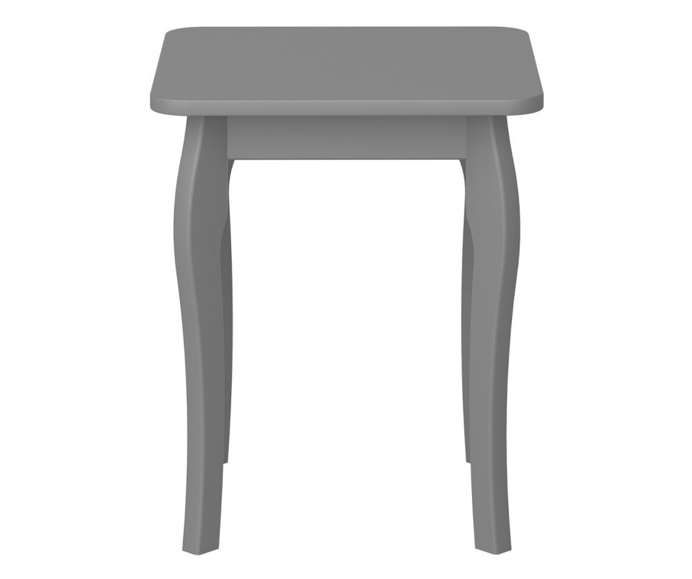 FTG Baroque Grey Stool 