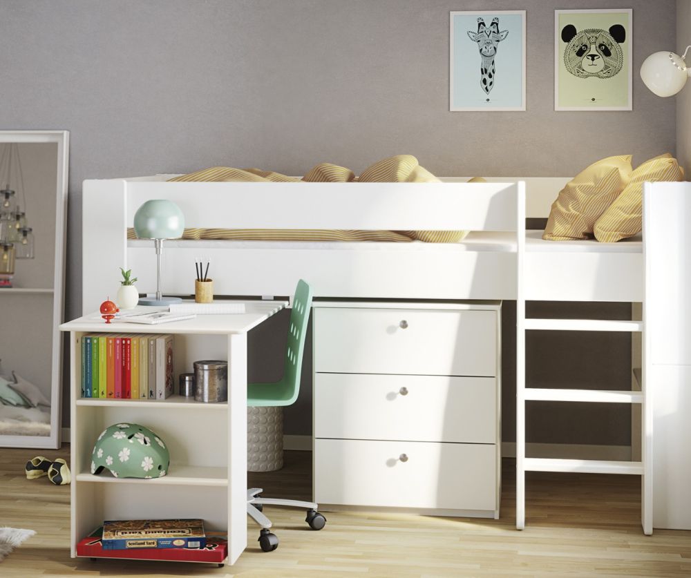 FTG Steen for Kids White 2 Drawer Chest 