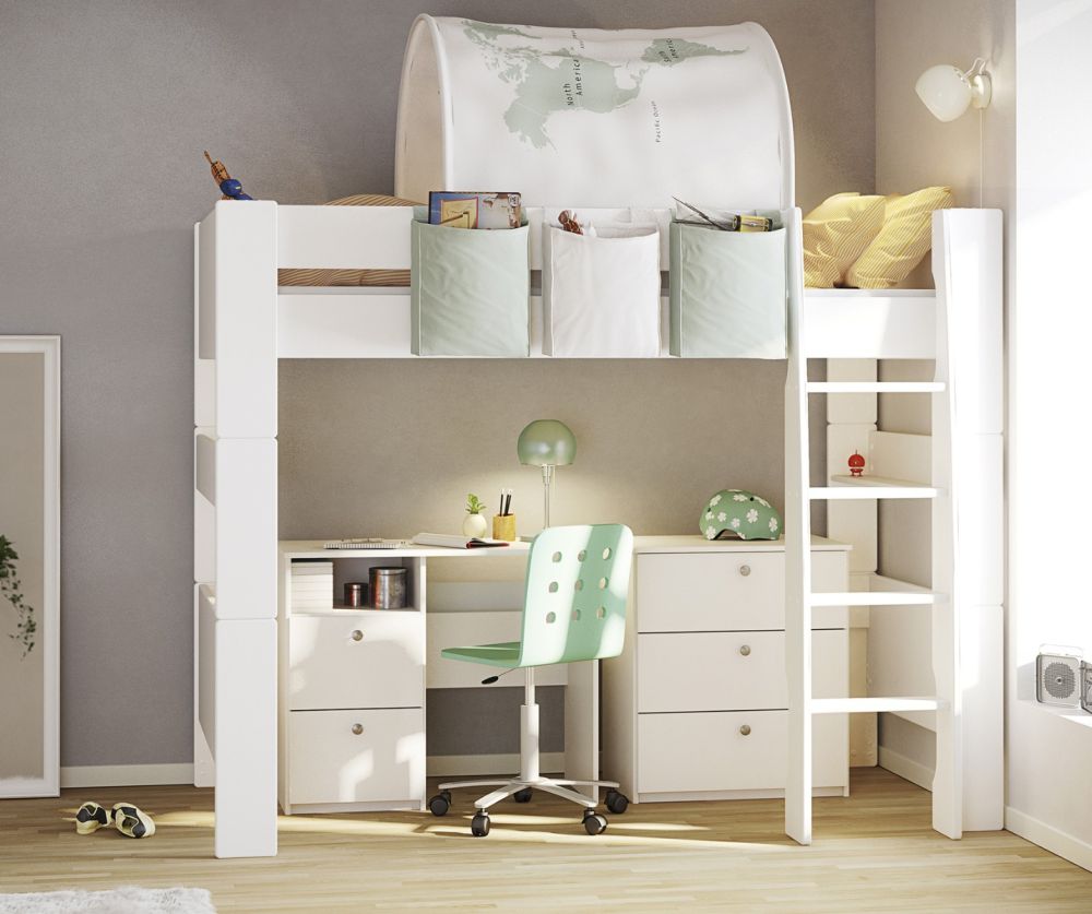 FTG Steen for Kids White 2 Drawer Chest 