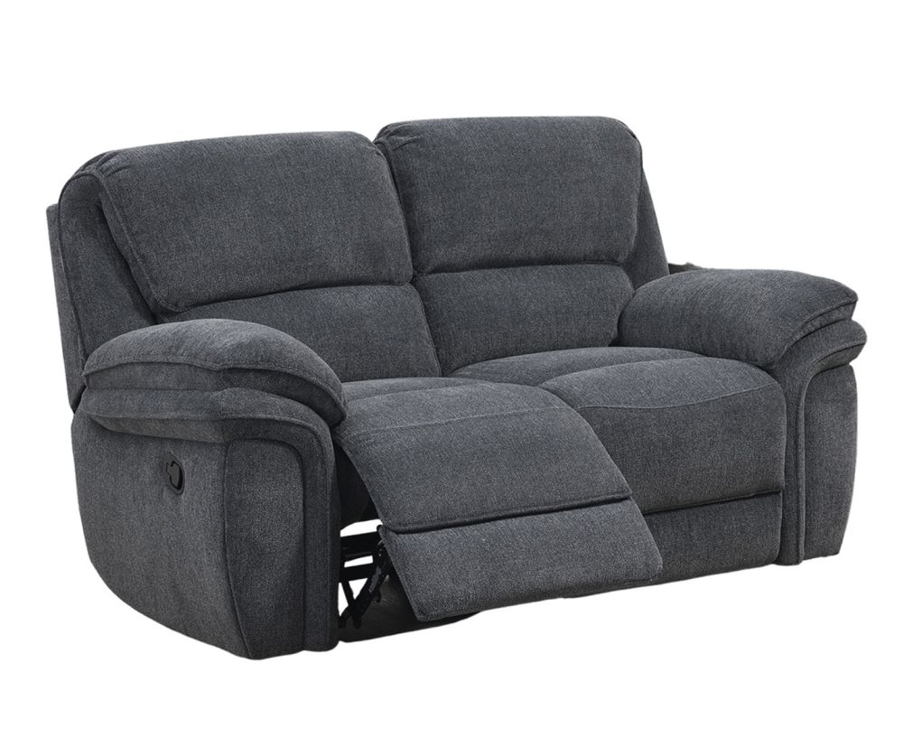 Sasha Dark Grey Recliner 3+2+1 Sofa Set