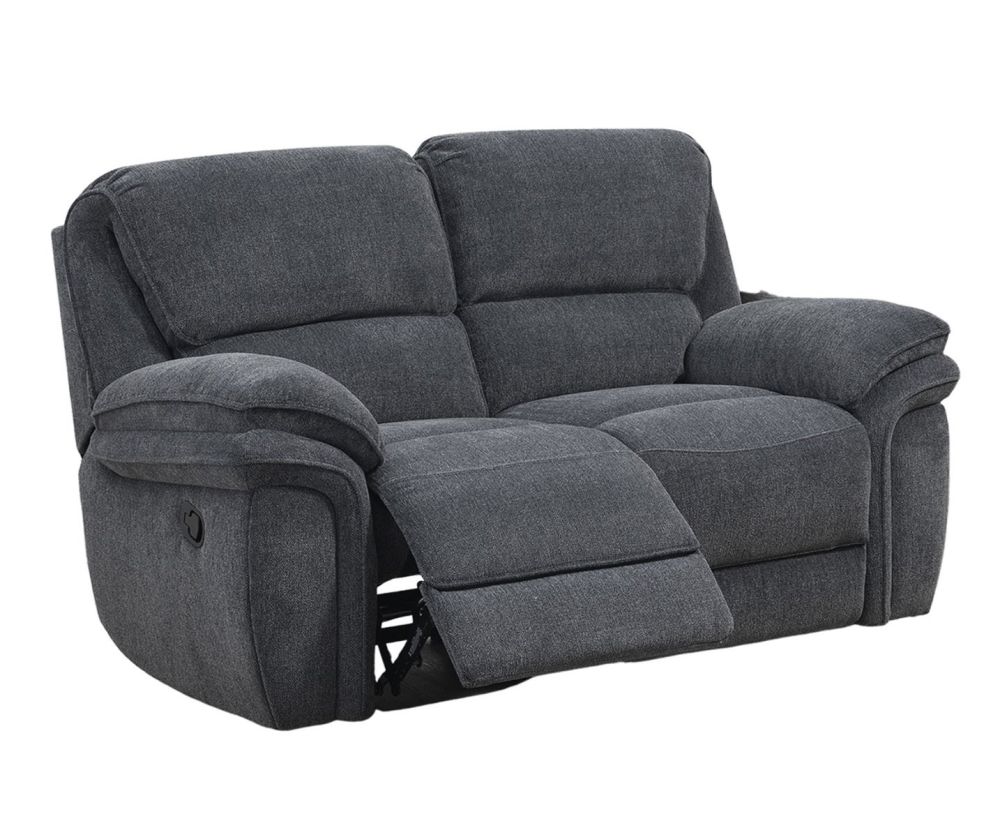 Sasha Dark Grey Recliner 3+2 Sofa Set