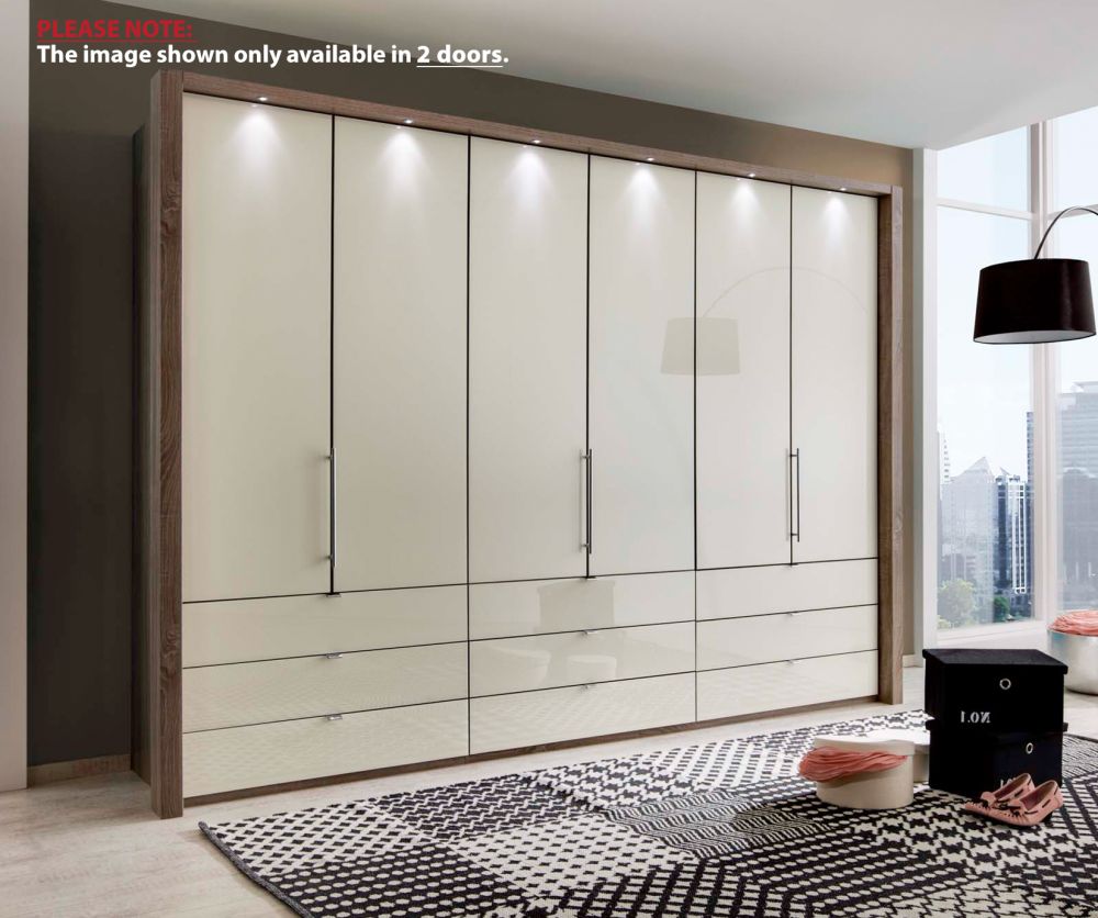 Wiemann Loft 2 Hinged Door Combi Wardrobe