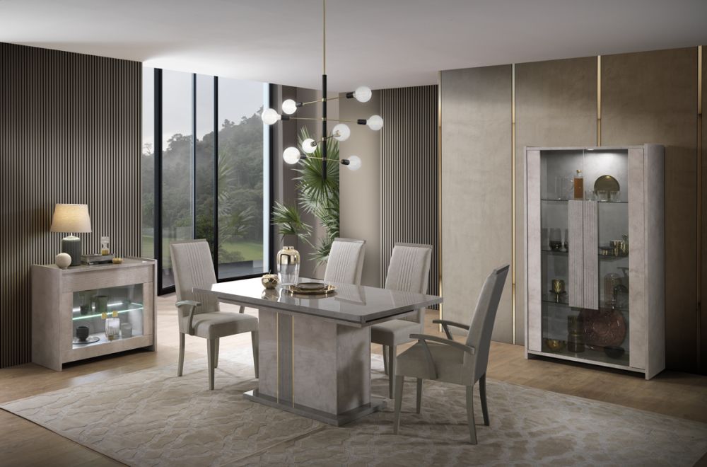H2O Design Sole Grey Italian 2 Door Vetrine