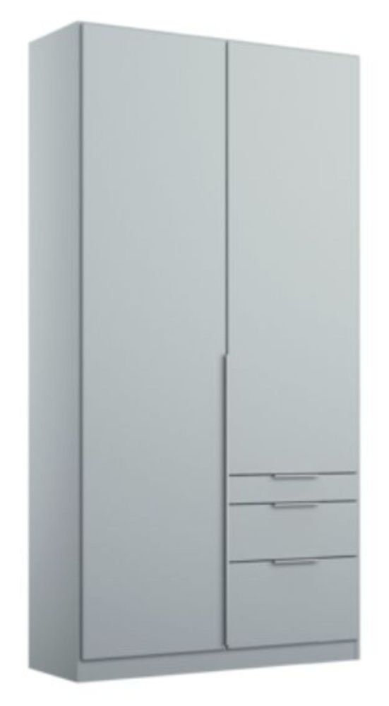 Rauch Alabama Champagne 2 door 2 Drawers Hinged Wardrobe