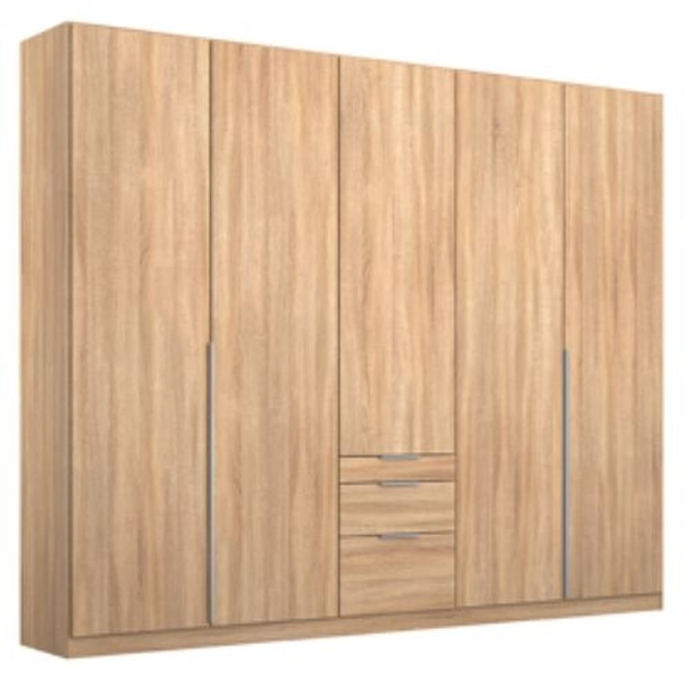 Rauch Alabama Sonoma Oak 5 Door 3 Drawers Wardrobe