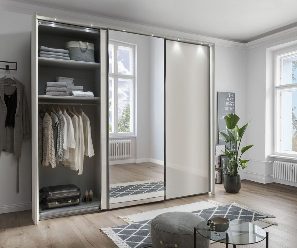 Wiemann Vip Monaco 3000 Mirror Door Sliding Wardrobe