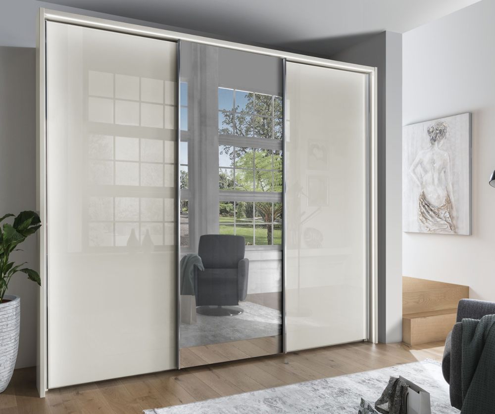 Wiemann Vip Monaco 3000 Mirror Door Sliding Wardrobe