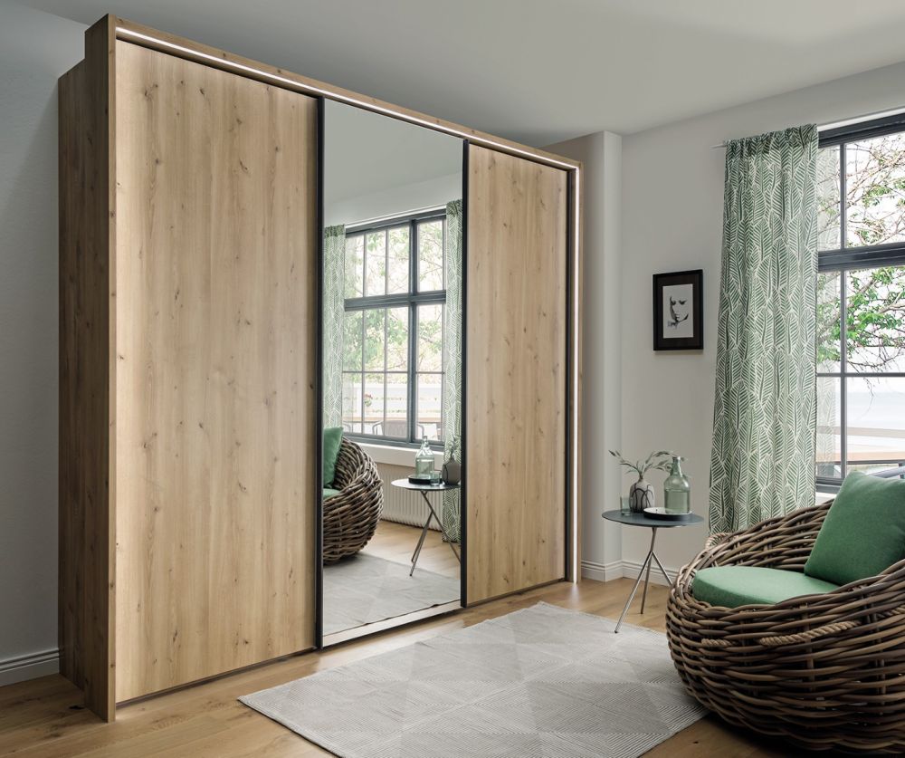 Wiemann Vip Monaco 3000 Mirror Door Sliding Wardrobe