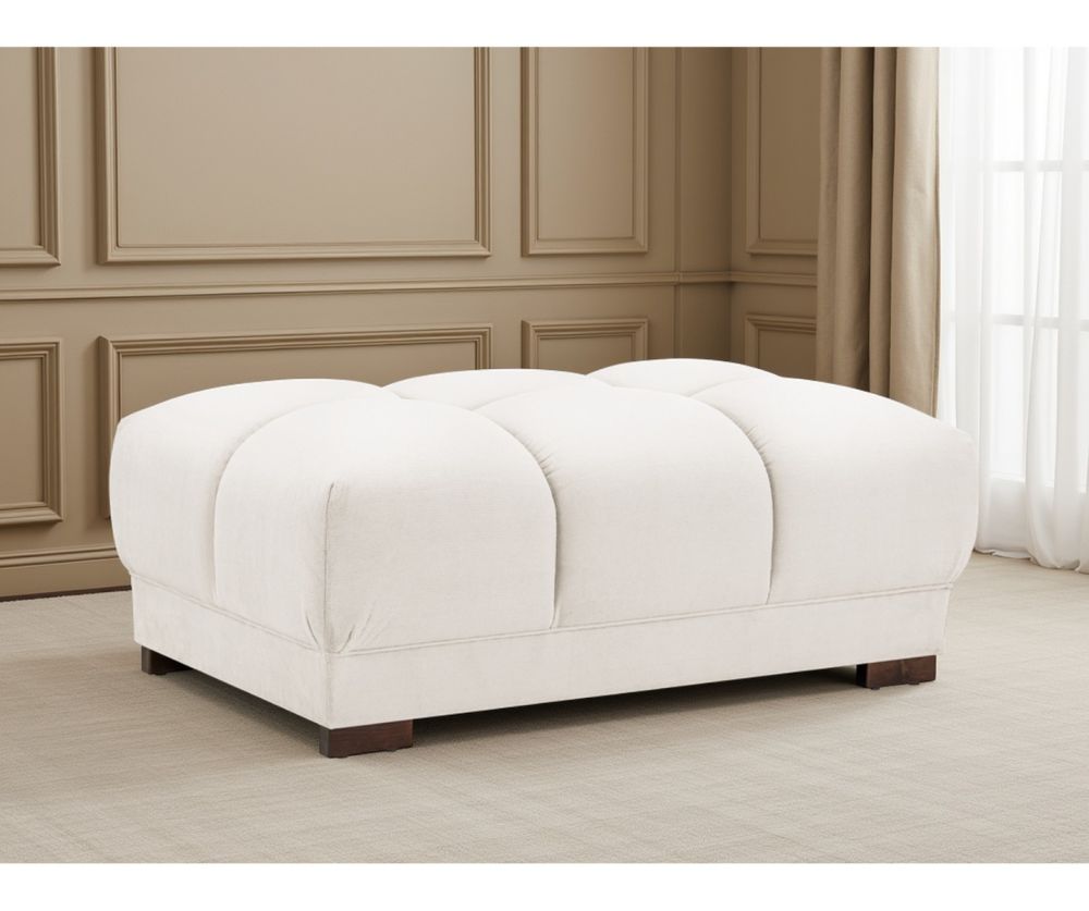 Azzuro Sofa Cream Footstool