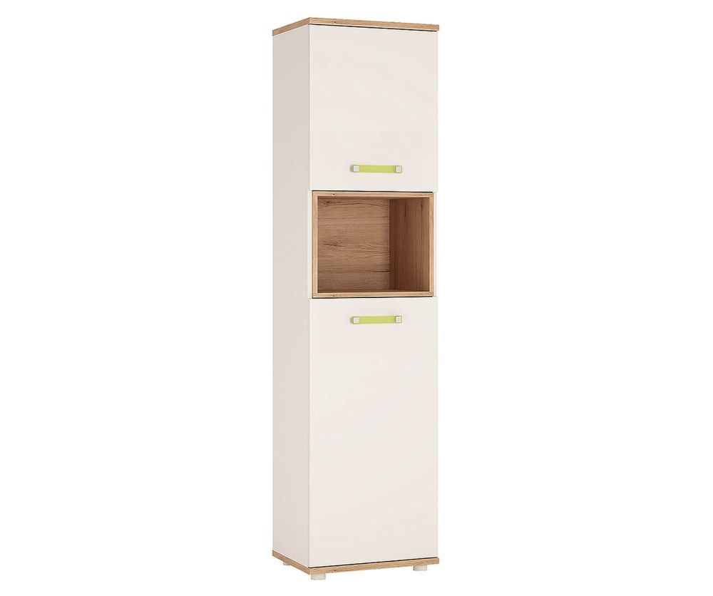FTG 4Kids Tall 2 Door Cabinet with Lemon Handles