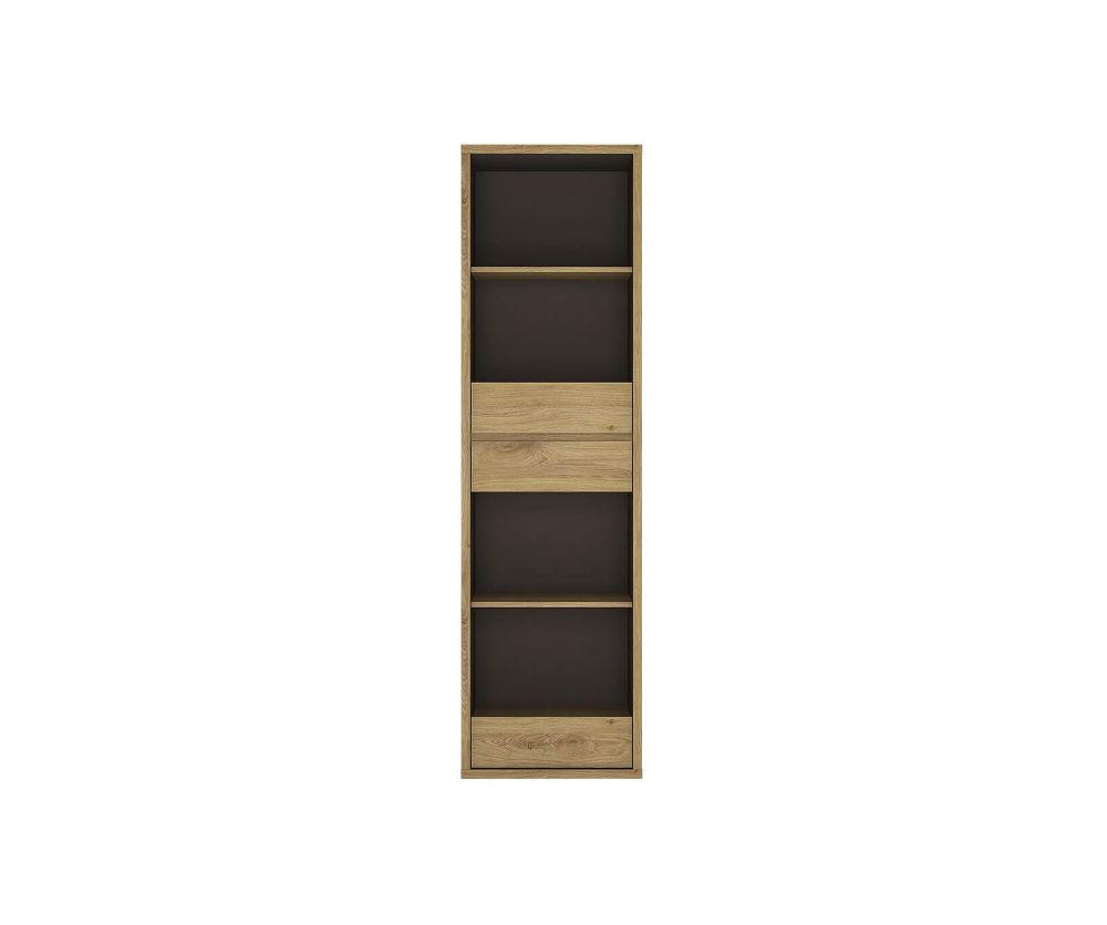 FTG Shetland Tall Narrow 3 Drawer Bookcase