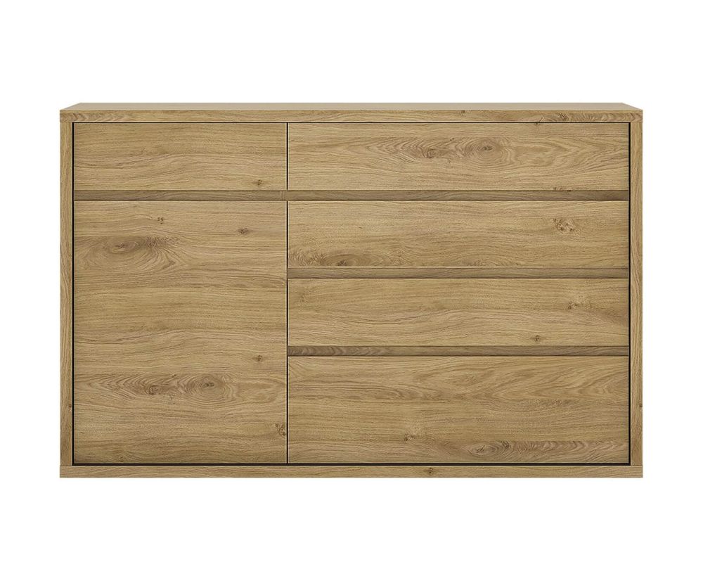 FTG Shetland 1 Door 5 Drawer Cupboard